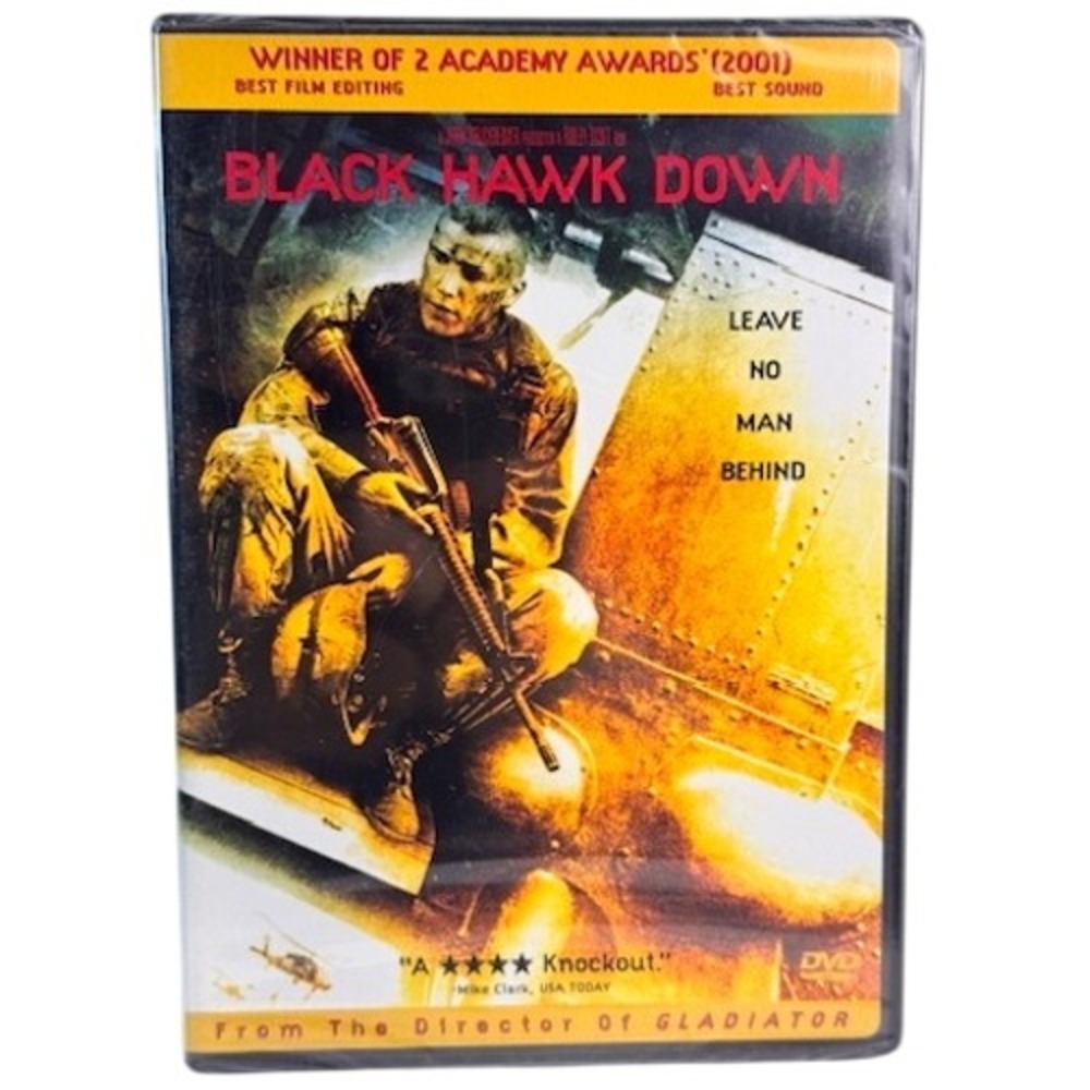 Black Hawk Down - A Ridley Scott Film - Josh Hartnett‎ Sealed New DVD